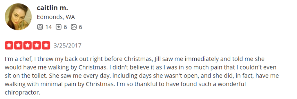 Patient Reviews - Cary-Family-Chiropractic-Testimonial13Caitlin-1024x342